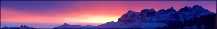 Sunset on the dents du midi